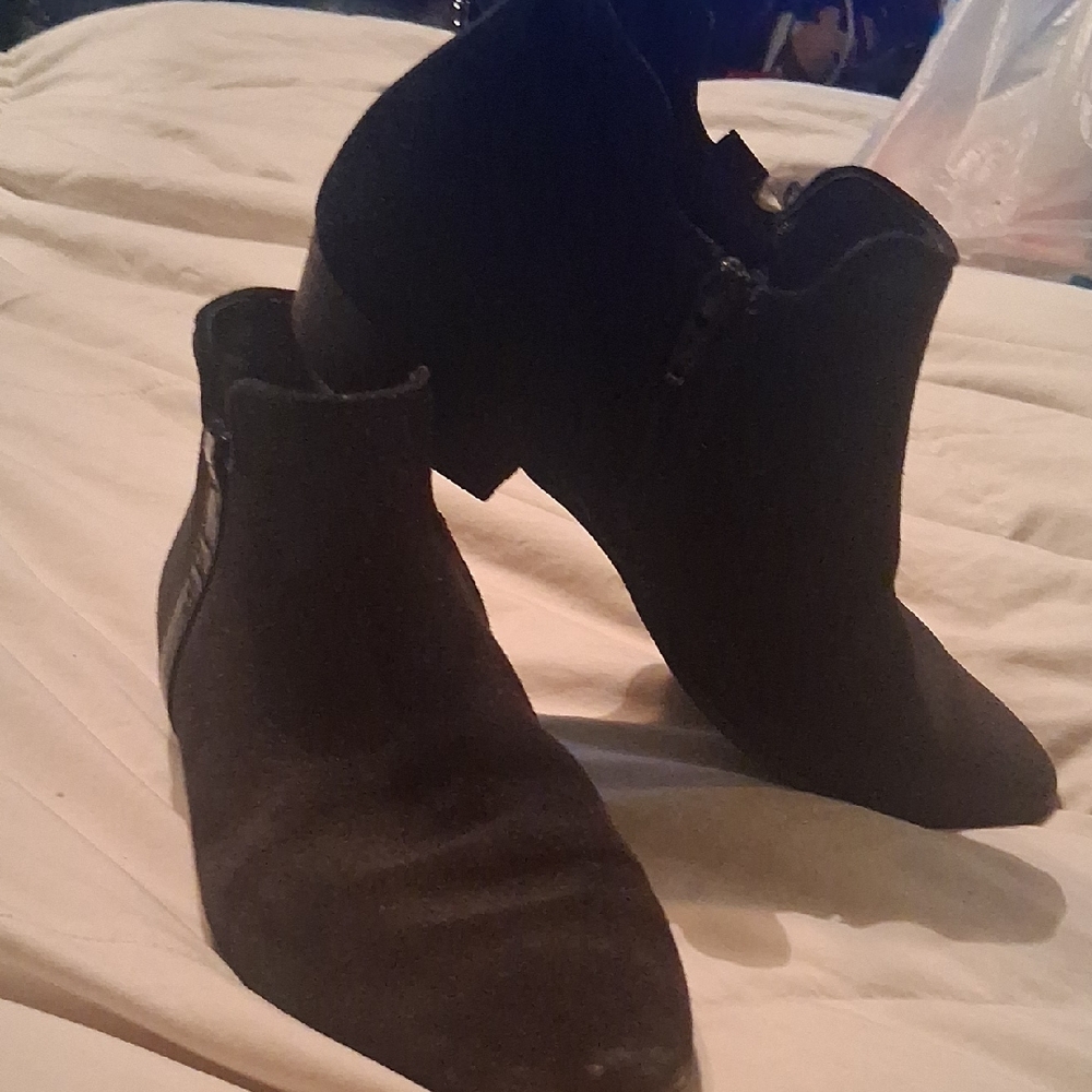 Paul Green Black Ankle Booties